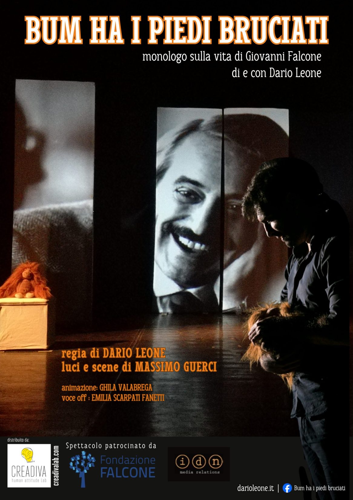 Spettacolo teatrale sulla vita di Giovanni Falcone Liberamente tratto da "Per questo mi chiamo Giovanni" di Luigi Garlando Patrocinato dalla Fondazione Falcone