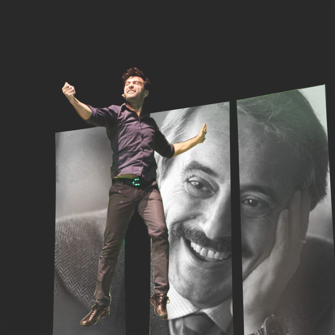 Spettacolo teatrale sulla vita di Giovanni Falcone Liberamente tratto da "Per questo mi chiamo Giovanni" di Luigi Garlando Patrocinato dalla Fondazione Falcone