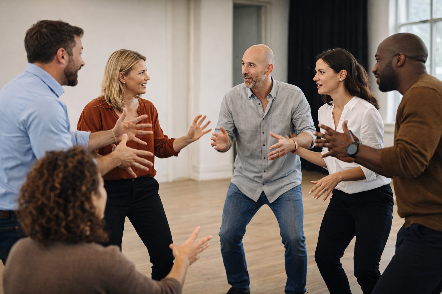 Team building teatrale e musicale, formazione esperienziale per gruppi aziendali