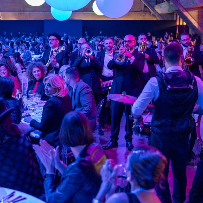 Show partecipativi per evento aziendale Christmas Party con I Musicanti di San Crispino